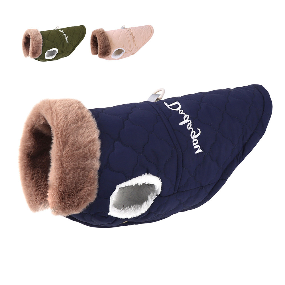 Winter Clothing In French - Wodoodporne zimowe kurtka dla zwierząt ubrania