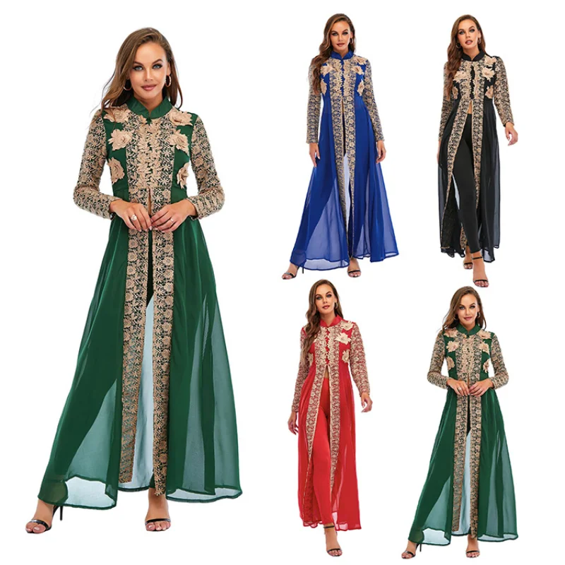 Winter Clothing Dubai - 2025 nowych kobiet sukienki muzułmańskie wakacje