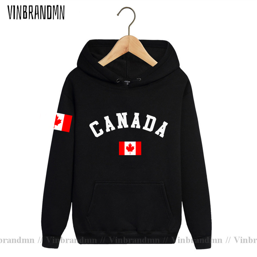 Winter Clothing Brands In Canada - Flaga kanady mężczyźni kobiety bluza popularne