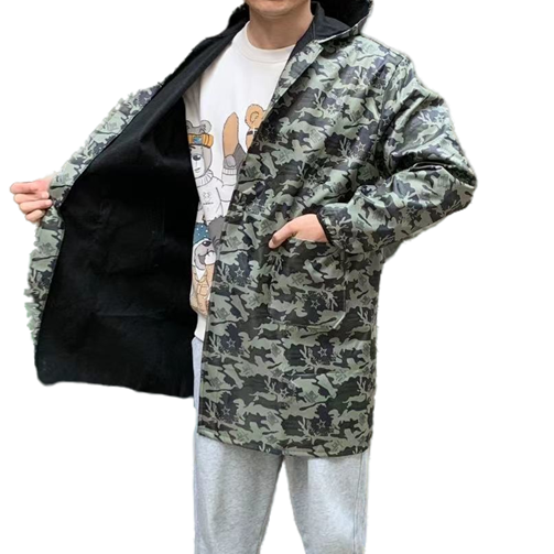 Winter Clothing - Zimowy, ocieplany polarem, wodoodporny, pyłoszczelny fartuch