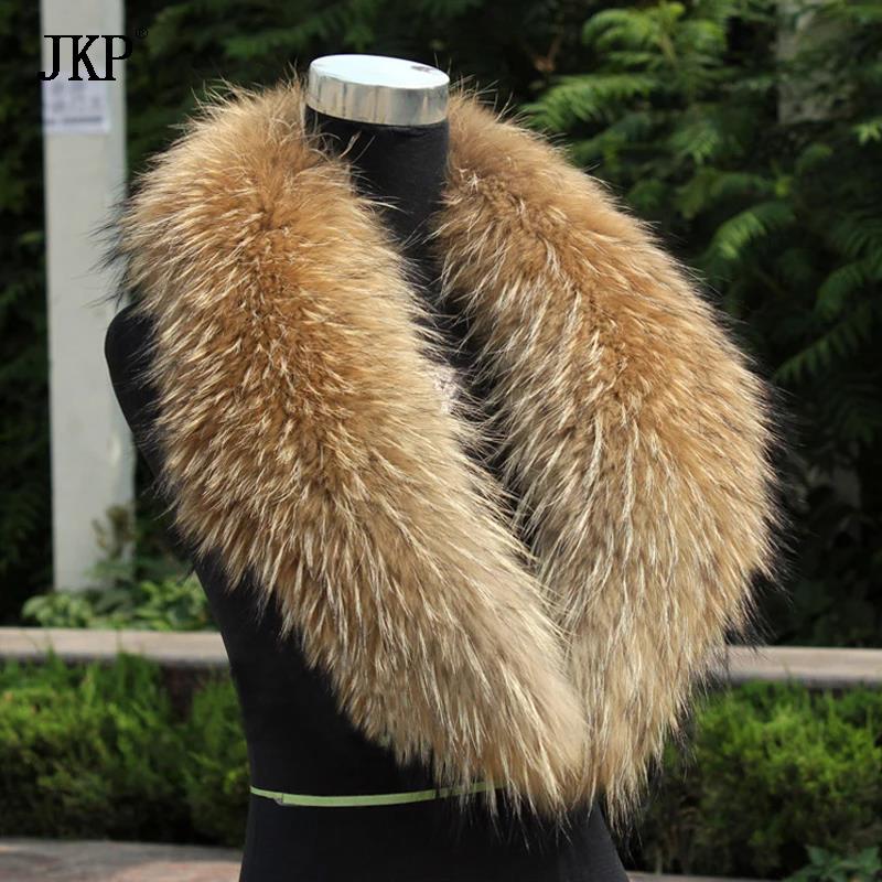 Winter Clothing Clearance Sale - Naturalny futrzany kołnierz Prawdziwe futro szopa