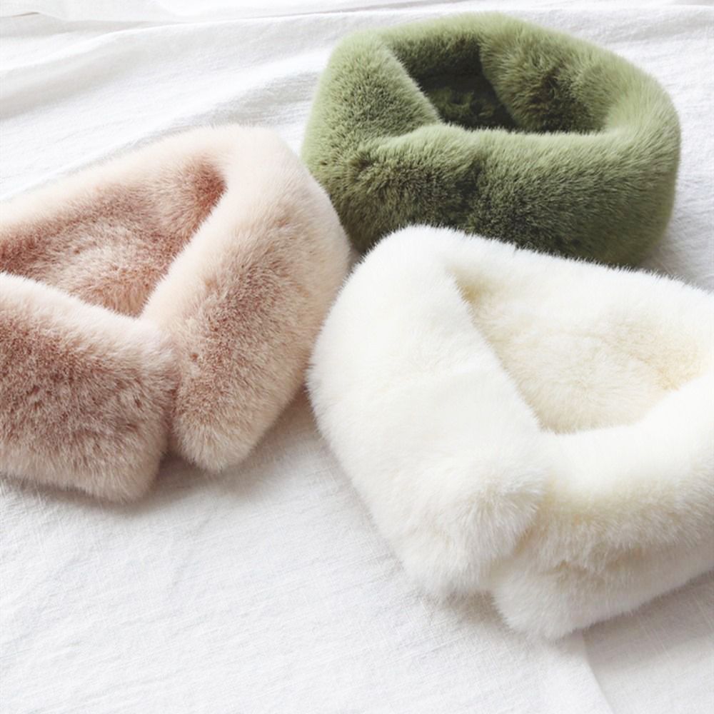 Wool Blend Coat - Ocieplacze na szyję dla kobiet kołnierz