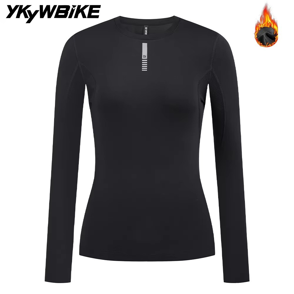 Thermal Base Layer - Damska bielizna termiczna rowerowa YKYWBIKE na