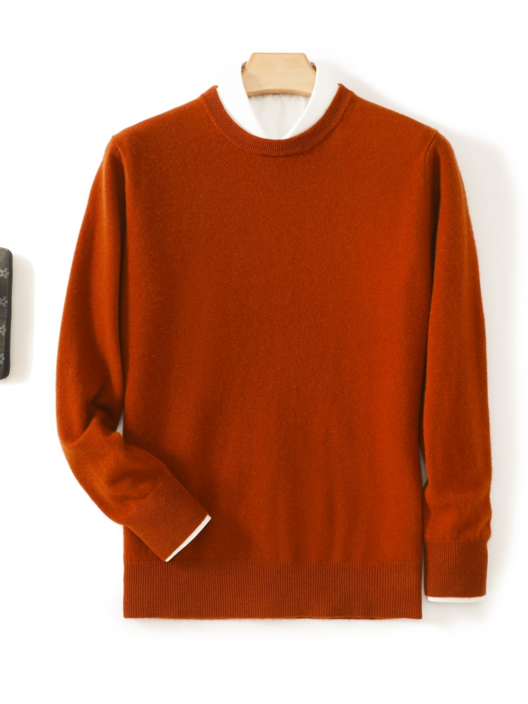 Męski sweter basic z wełny mer – Winter Clothing Colors recenzja i cena