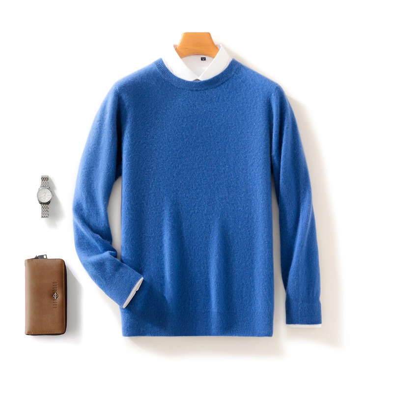 Męski sweter basic z wełny mer – Winter Clothing Colors recenzja i cena