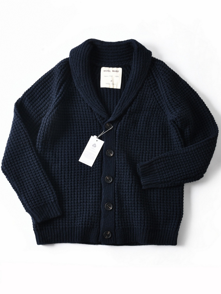 Męski sweter z grubej dzianiny – Wool Blend Coat recenzja i cena