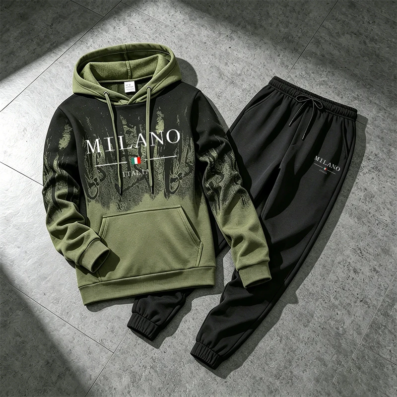 Męski dres z kapturem z efekte – Winter Clothing recenzja i cena