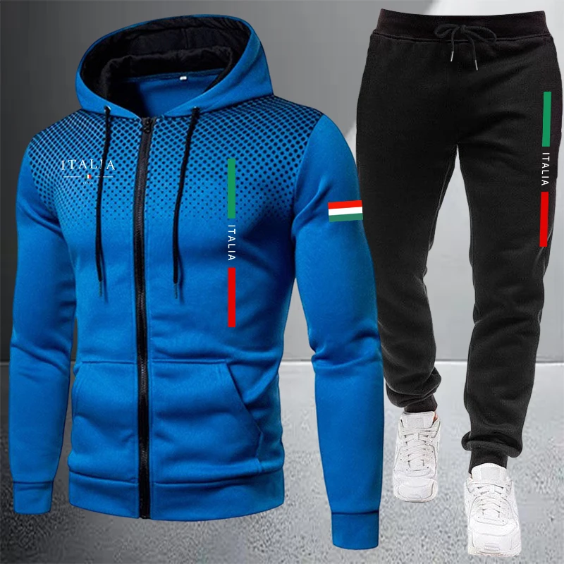 Męski dres sportowy z kapturem – Winter Clothing Clearance Sale recenzja i cena