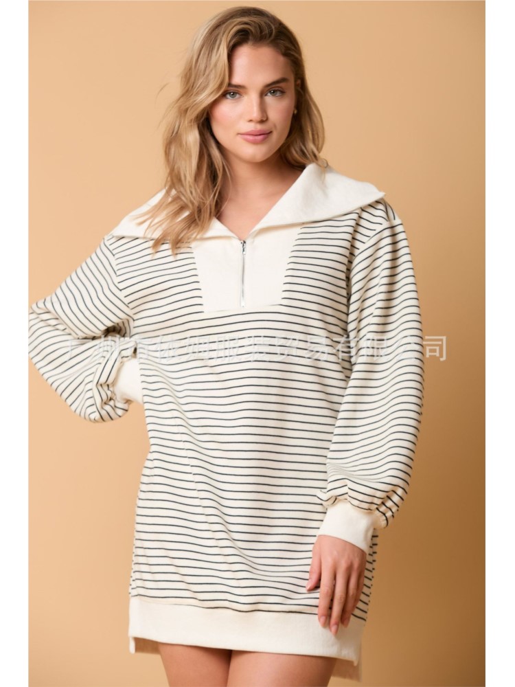 Luźna sukienka prosty styl Ves – Winter Clothing H&M recenzja i cena