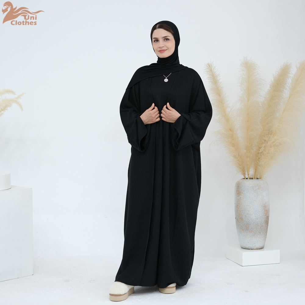Abaja Gruba Dzianinowa Zimowa  – Winter Clothing Dubai recenzja i cena