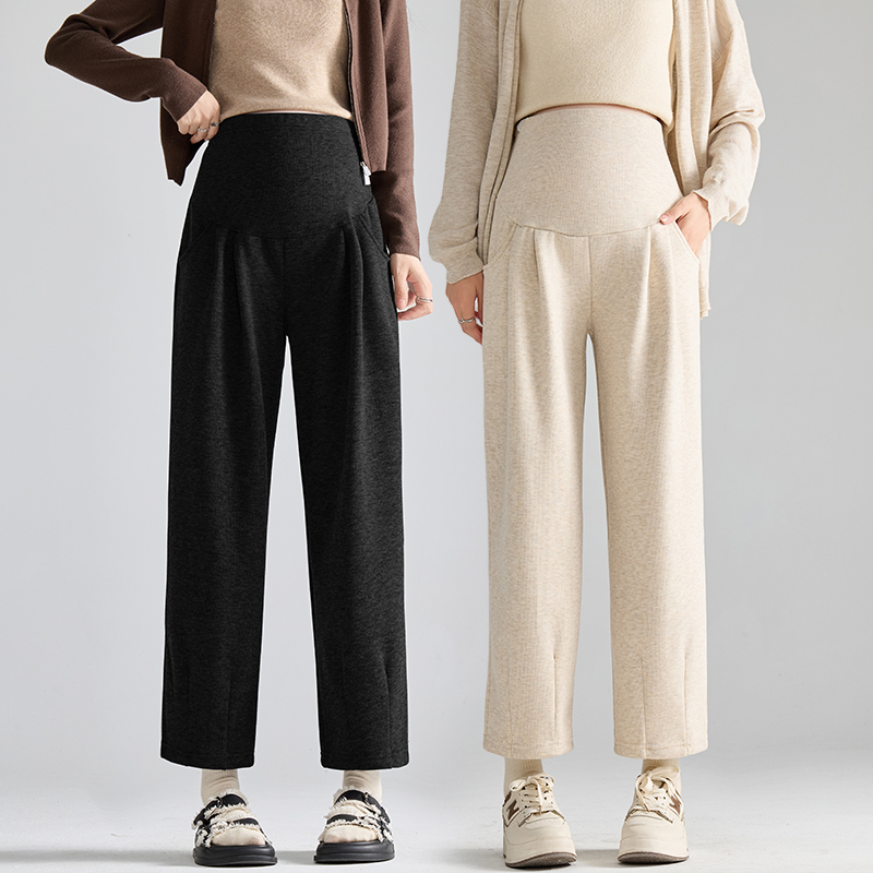 Nowe ciążowe spodnie z szeroki – Winter Clothing Colors recenzja i cena