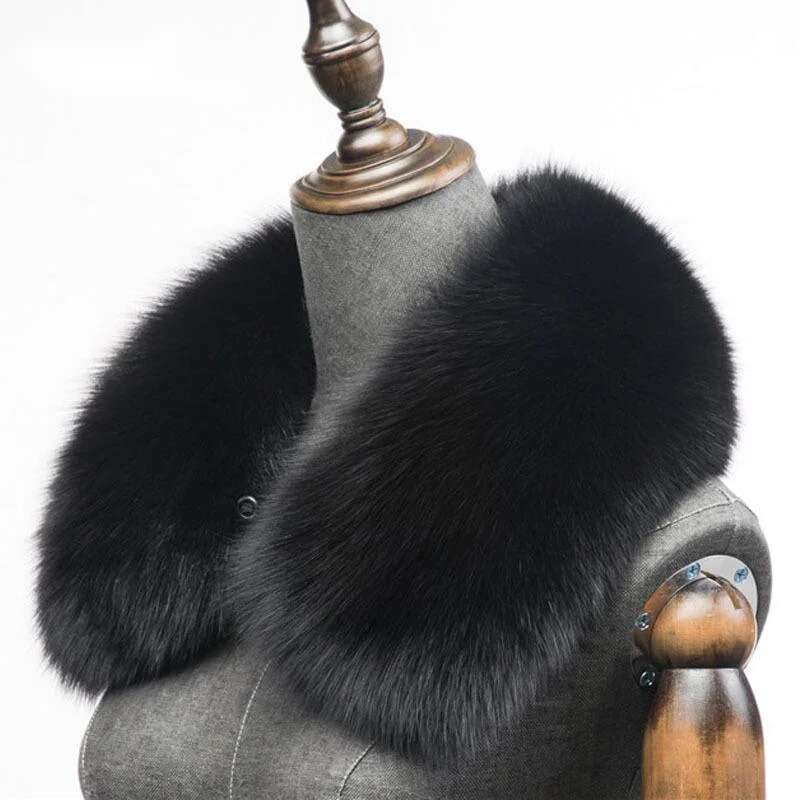 Zimowy szalik z naturalnego fu – Winter Clothing Clearance Sale recenzja i cena