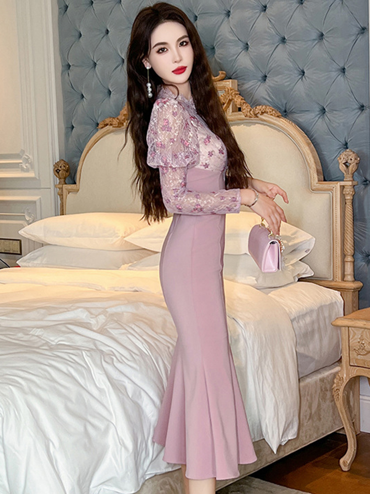 Wiosna Jesień Qipao Syrenka Dł – Winter Clothing H&M recenzja i cena