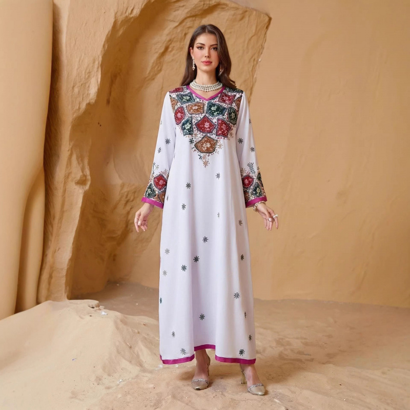 Ad251116 Nowa damska haftowana – Winter Clothing Dubai recenzja i cena