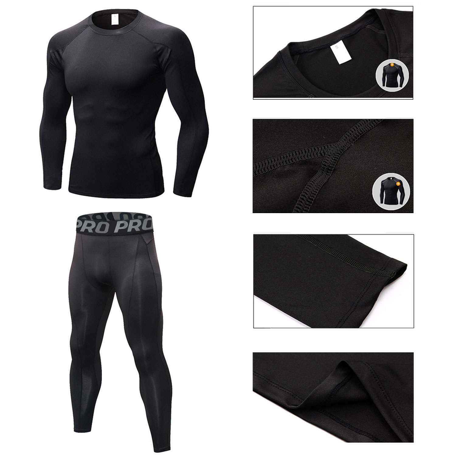Mens Workout Compression Set P – Thermal Base Layer recenzja i cena