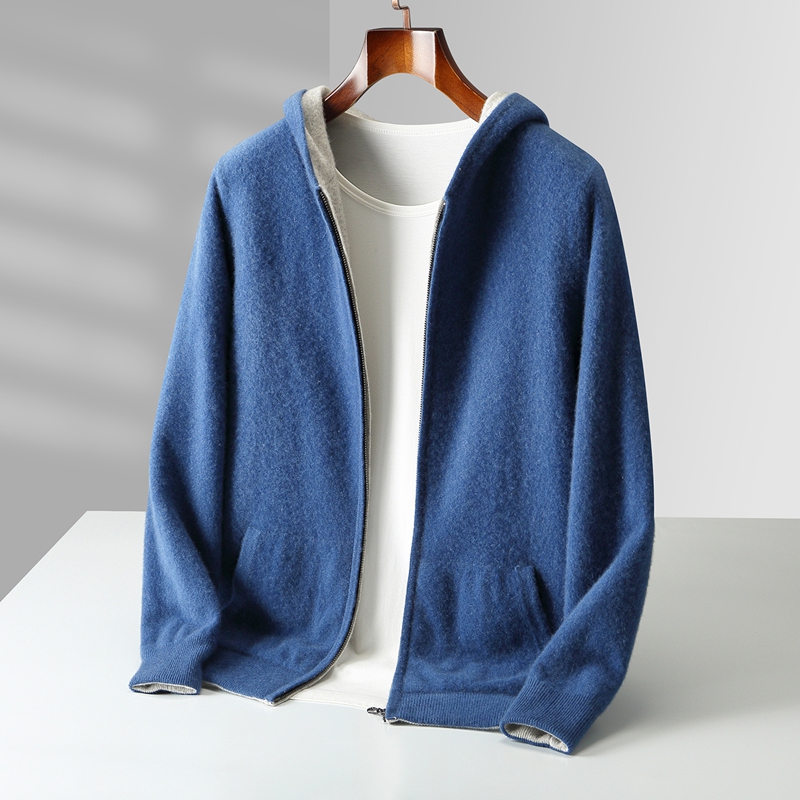 Nowe męskie dwustronne kurtki  – Wool Blend Coat recenzja i cena