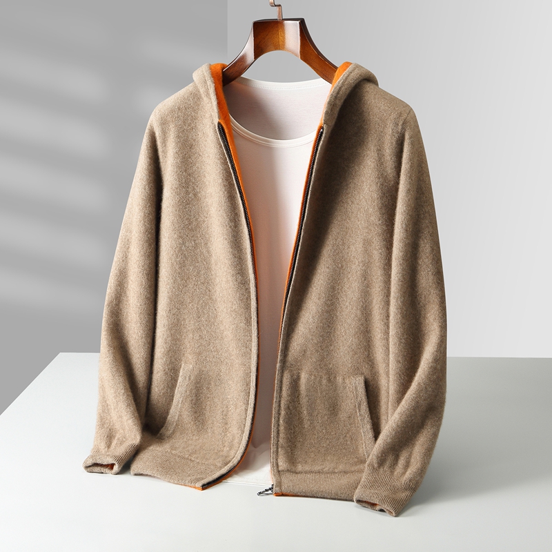 Nowe męskie dwustronne kurtki  – Wool Blend Coat recenzja i cena