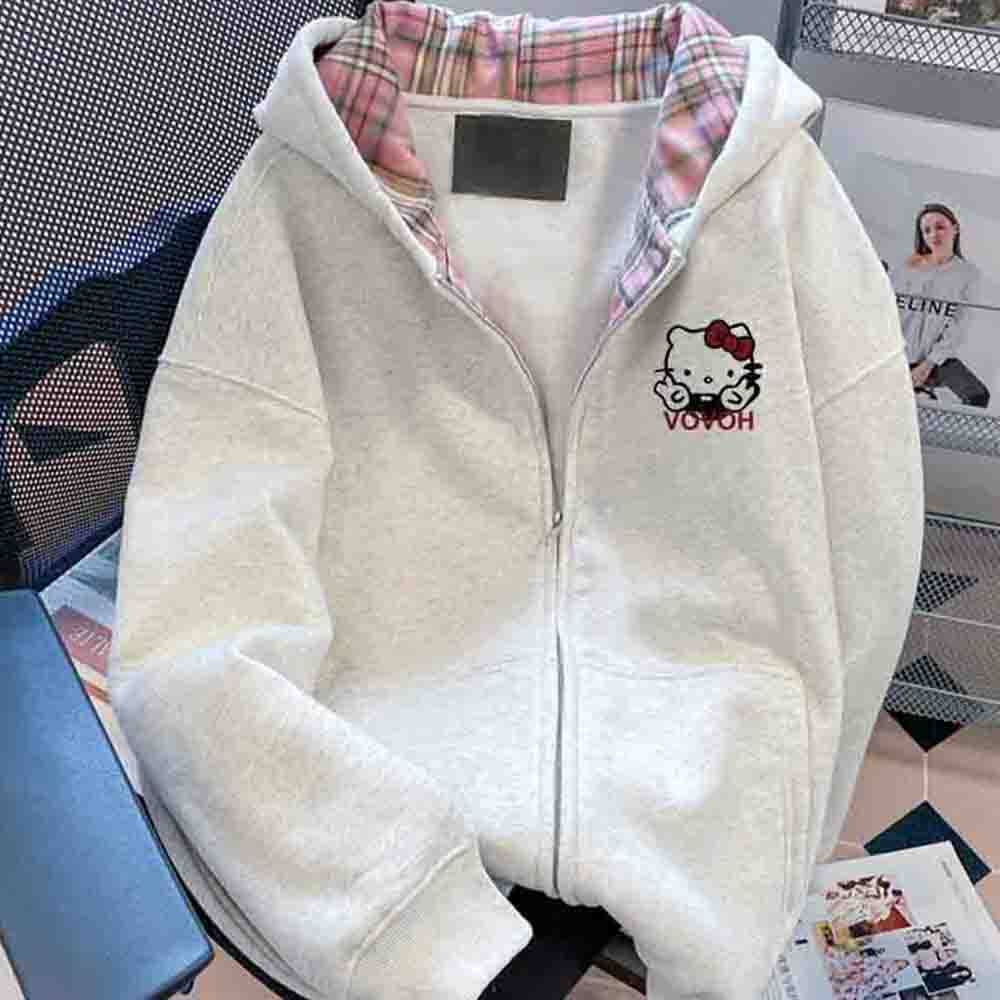 Damska bluza z kapturem Hello  – Winter Clothing Clearance Sale recenzja i cena