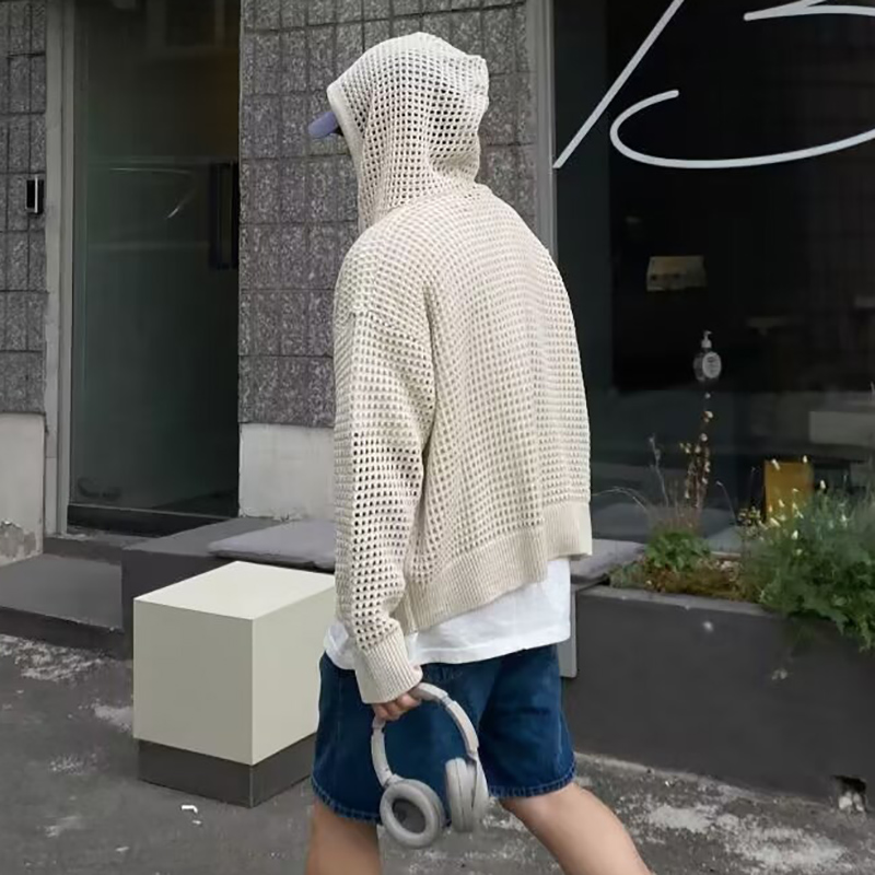 Męskie ażurowe płaszcze na co  – Wool Blend Coat recenzja i cena