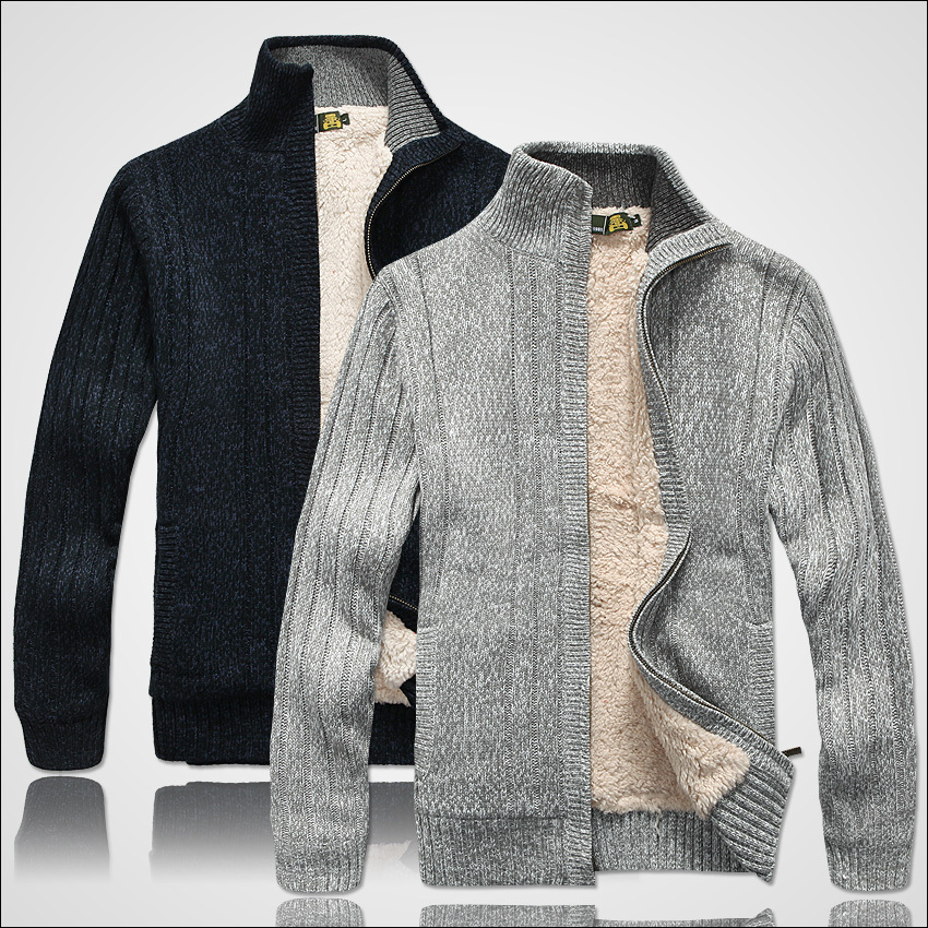 Męski sweter zimowy Odzież męs – Wool Blend Coat recenzja i cena