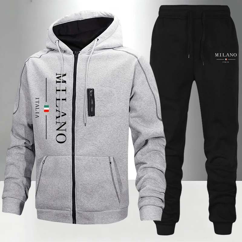 Włoski Zestaw Męski/Kurtka/Spo – Winter Clothing Clearance Sale recenzja i cena