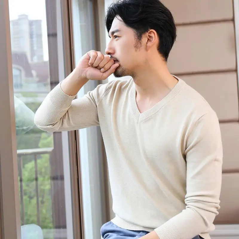 Odzież męska Pullovers Solid C – Winter Clothing Colors recenzja i cena